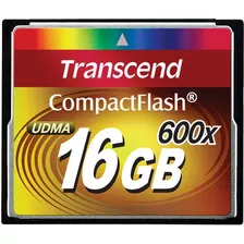 Compact Flash 16gb Transcend Udma 600x 90mb/s Ultra Rapida