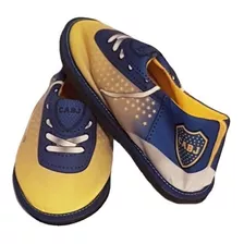 Pantufla Boca Juniors Cerrada Antideslizante Niños Dormir