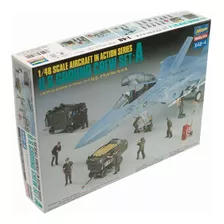 Modelismo Set Figuras Hsg X48-4 Usaf Ground Crew Set 1/48