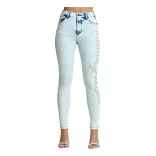 Calça Jeans Cintura Alta Skinny Maria Gueixa - 10536