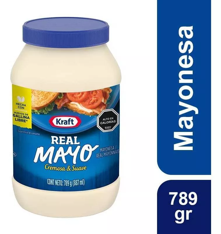 Mayonesa Kraft Frasco 789g