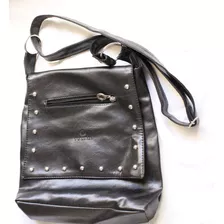 Morral Cartera Negro Símil Cuero Piu No Hago Envio Miramar 