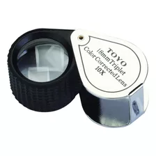 Toyo Professional 10x Lupa De Lupa Para Joyero Con Lente Tri