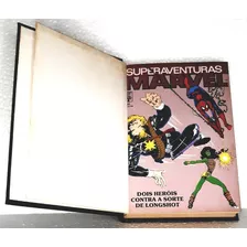 Hq Gibi - Superaventuras Marvel Vol. 9 - Encadernado Das Edições 81 Ao 90 - Ed. Abril 1989