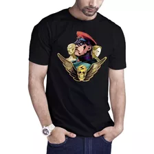 Camiseta Street Fighter Bizon Shadaloo Original