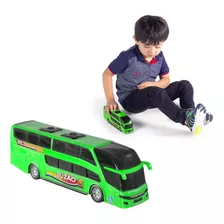 Ônibus De Brinquedo Grande Buzão 25cm - Bs Toys