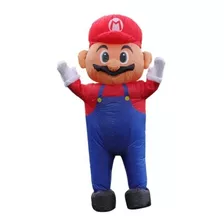 Disfraz Inflable Super Mario Bros Adultos Fiesta Halloween