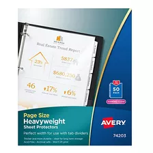 Avery 74203 Top- Cargue Los Protectores Perforados