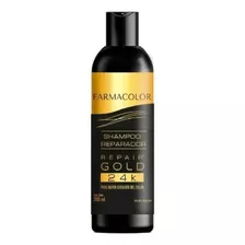 Farmacolor Shampoo Reparador Repair Gold 24k