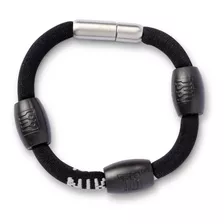 Nikken Kenko Fashion Powerband Brazalete Negro 19 Cm