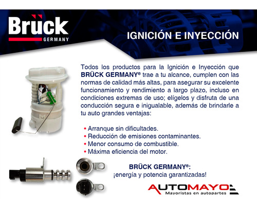 4- Inyectores Combustible Bruck Polo L4 1.6l 2003-2007 Foto 4