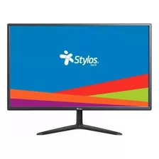  Monitor Stylos, 18.5puLG, 1366x768 Hd 60hz, Color Negro