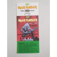 Ingresso Iron Maiden Real Live Tour