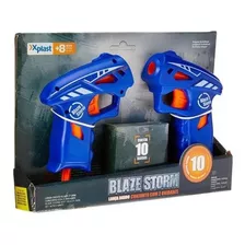 Conjunto Lança Dardo 2 Uni E 10 D Blaze Storm Da Xplast 6601