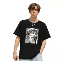 Playera De Hombre Con Estampados De Moda Manga Corta