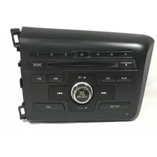 Radio Som Cd Player Bluetooth Honda Civic 39100tt4m11 Ps648