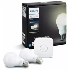 Philips Hue Kit De Inicio Bridge Hue Con Focos E26 Luz White