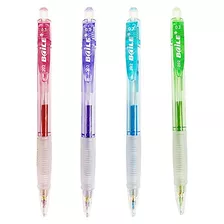 Portaminas Automático Mecánico Eno 0.5mm (set 4 Colores)