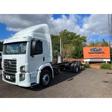 Vw 24.280 Constellation 6x2 2014 Truck Completo No Chassi