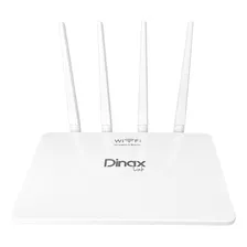 Router Wifi 4 Antenas 300 Mbps Internet 2.4 Ghz Wpa Wpa2 Color Blanco