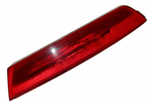 Refletor Para-choque Traseiro Esquerdo Volkswagen Fox 2010 Vermelho Vermelho