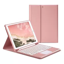 Carcasa Funda Teclado Para iPad Tablet Linkon 10.2 10.9 +pad Color 10.9 Pink