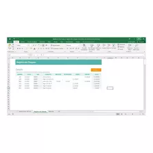 Excel Para El Registro De Cheques