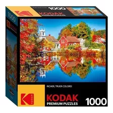 Rompecabezas Kodak Autumn In Harrisville, N De 1000 Piezas