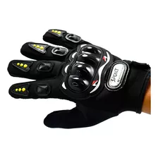 Guantes Sports Moto Ciclista Con Proteccion En Nudillos Pro