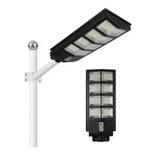 Foco Solar Proyector Luz Exterior 240w Con Panel + Soporte