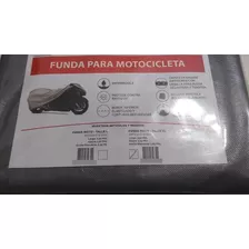 Funda Cubre Moto Xl Impermeable Amarre Y Hebillas Y Bolsa 