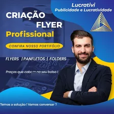 Criação Criar Arte Para Panfleto - Flyer