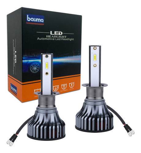 Bauma Kit Led De Faros Delanteros H1 H3 880 881 Para Auto Foto 10