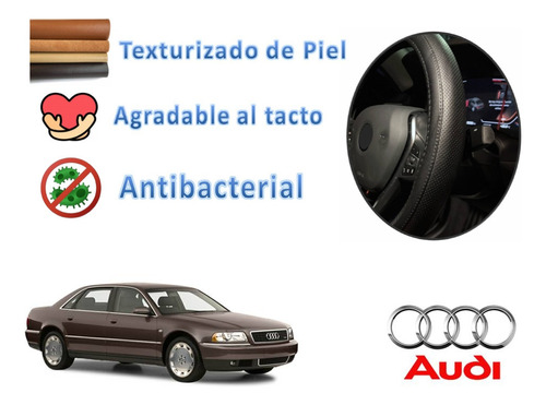 Tapetes 3d Logo Audi + Cubre Volante A8 1996 A 2000 2001 Foto 6