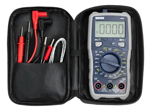 Tester Multimetro Digital True Rms Bremen Buscapolo 8652 Dgm