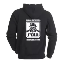 Blusa Moletom Jaqueta Frio Policia Militar Rota Caveira Pm