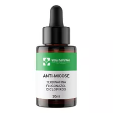 Anti Micose 30ml Com Ciclopirox + Terbinafina + Fluconazol Cor Sem Cor