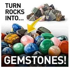 National Geographic Hobby Rock Tumbler Kit: Incluye Piedras 