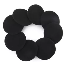 4 Pares De Almohadillas De Espuma Para Casco, 60 Mm, Negras