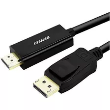 Displayport A Hdmi Cable De 6 Pies, Benfei Displayport A Hdm