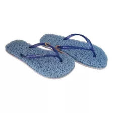 Sandália Feminina Cleanup Flat Azul Bebê