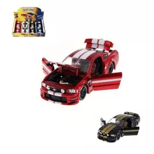 Ford Mustang Gt 2006 Rojo Jada 90% Metal 1:24 St