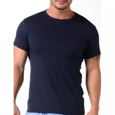 Geordi Camiseta Básica Algodón Cuello Redondo Manga Corta 25