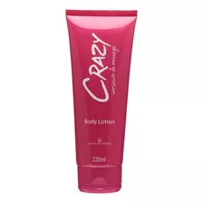 Loção Hidratante Body Lotion Crazy Sensação De Morango 220ml