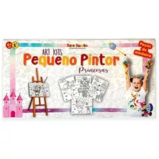 Kit De Pintura Art Kits Pequeno Pintor Princesa - Bate Bumbo