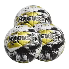 Kit C/ 3 Bolas Infantis Magussy Evolution X-fusion Nº3 Campo