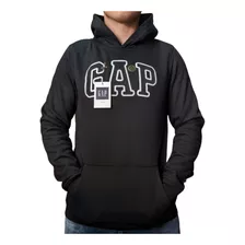 Sudadera Gap Hombre Con Logo Bordado Y Capucha