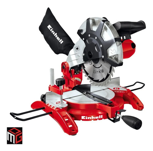Sierra Ingletadora Einhell Tc-ms 2513 1600w 250mm 10 PuLG Guia Laser Dgm