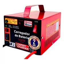 Carregador Baterias Automotivo 12v Pr10 Até 200 Amp + Brinde