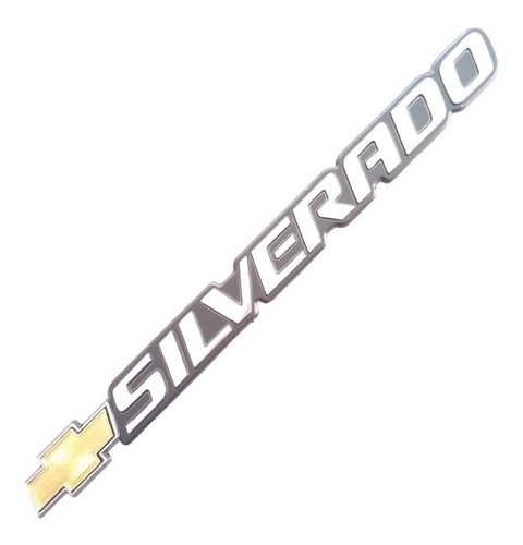 Emblema Trasero Chevrolet Para Silverado 97 Al 03 Foto 4